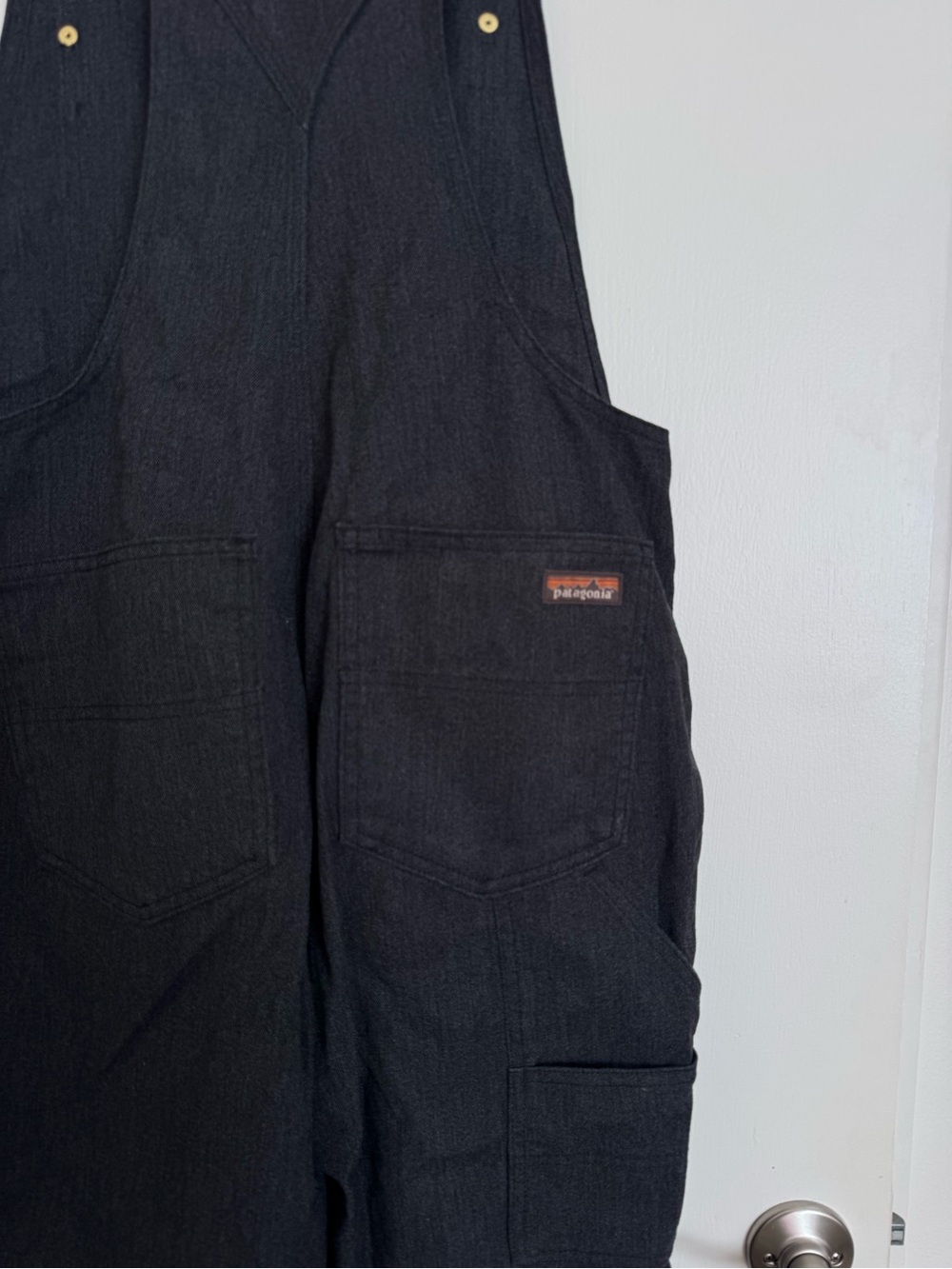 Patagonia Women's Denim Overalls with Adjustable Straps - Picture 6 of 6